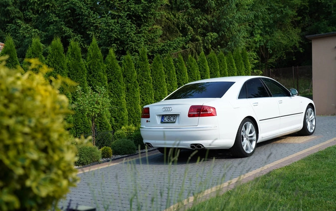 Audi S8 cena 139900 przebieg: 73000, rok produkcji 2008 z Kalisz małe 781